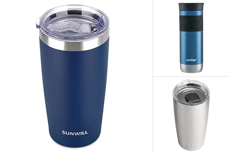 Detailed view of Best Stainless Steel Coffee Tumblers