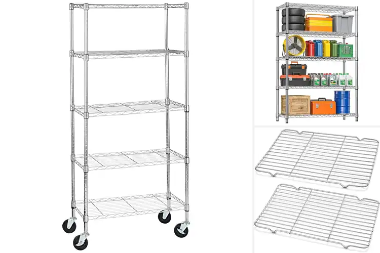 Detailed view of Best Stainless Steel Racks for Smarter Space Organization