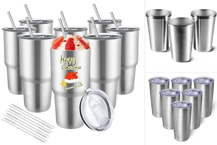 Detailed view of Best Stainless Tumblers