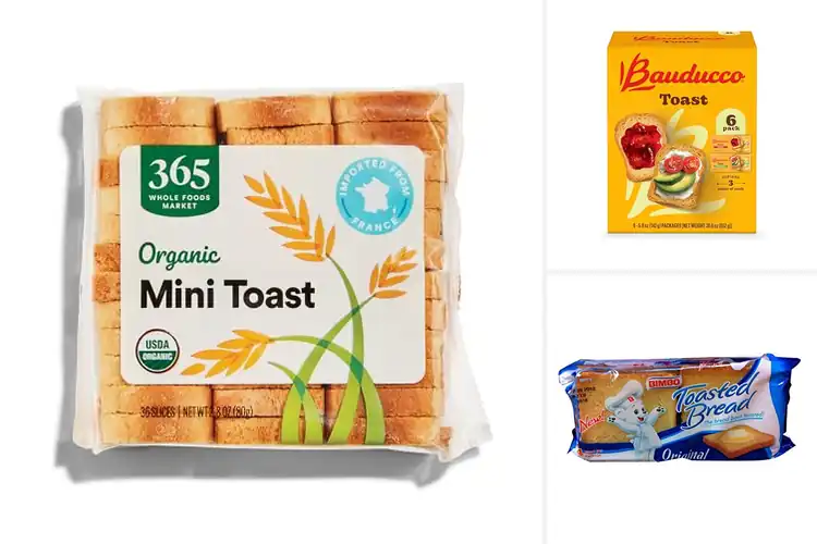Detailed view of Best Toasted Breads