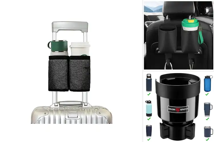 Detailed view of Best Travel Friendly Cup Holders Compatible
