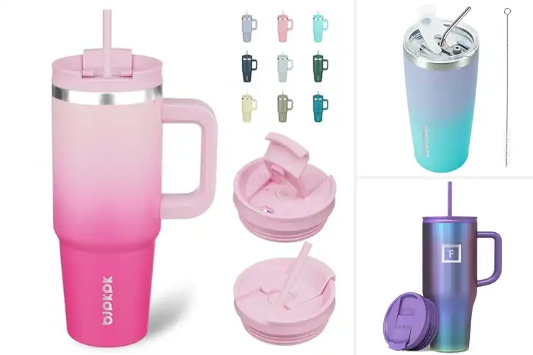 Detailed view of Best Travel Mugs With Straws