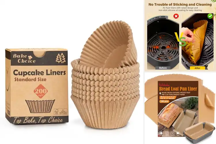 Detailed view of Best Unbleached Parchment Liners