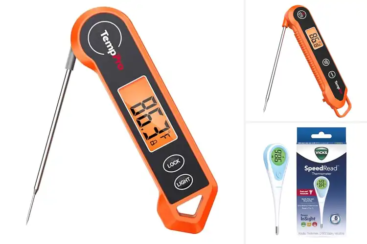 Detailed view of Best Water-Resistant Thermometers: Cook Perfectly