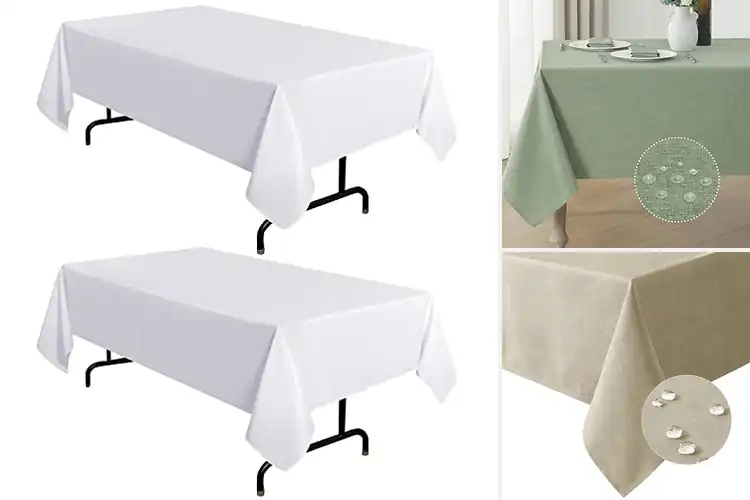Detailed view of Best Wrinkle Free Tablecloths: 10 Picks to Stay Fresh
